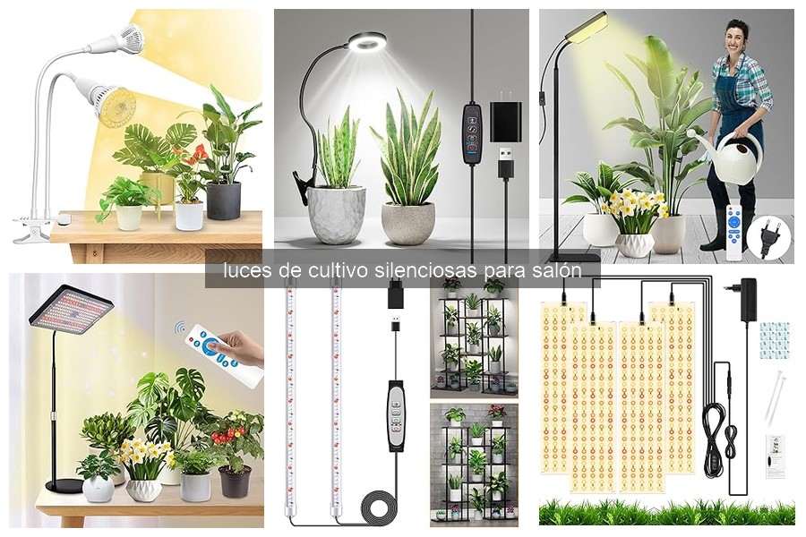 Problemas comunes con luces de cultivo silenciosas y soluciones