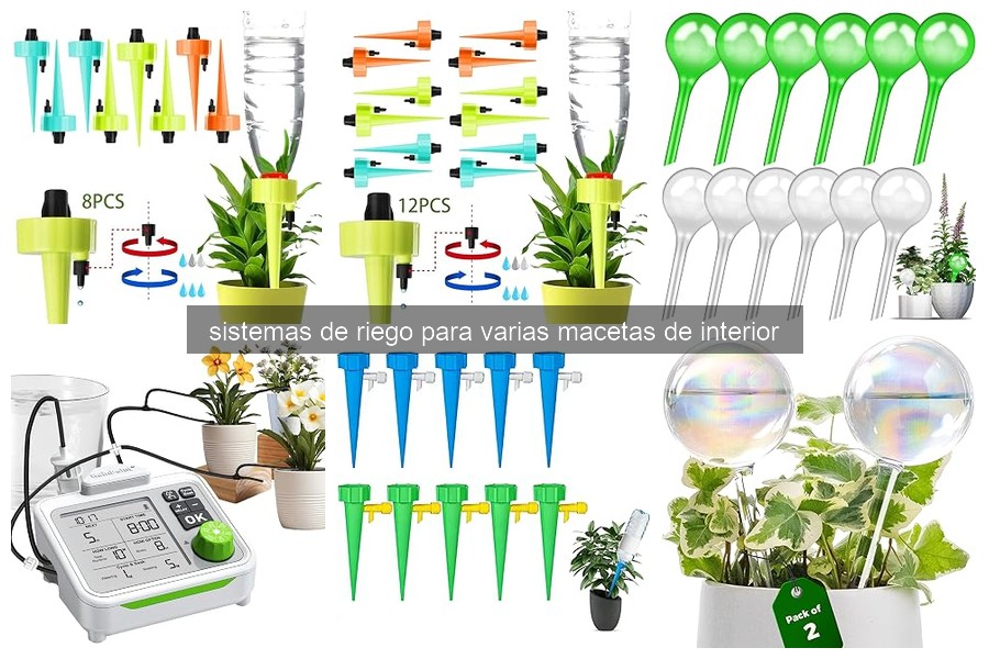 Problemas comunes en sistemas de riego para macetas interiores