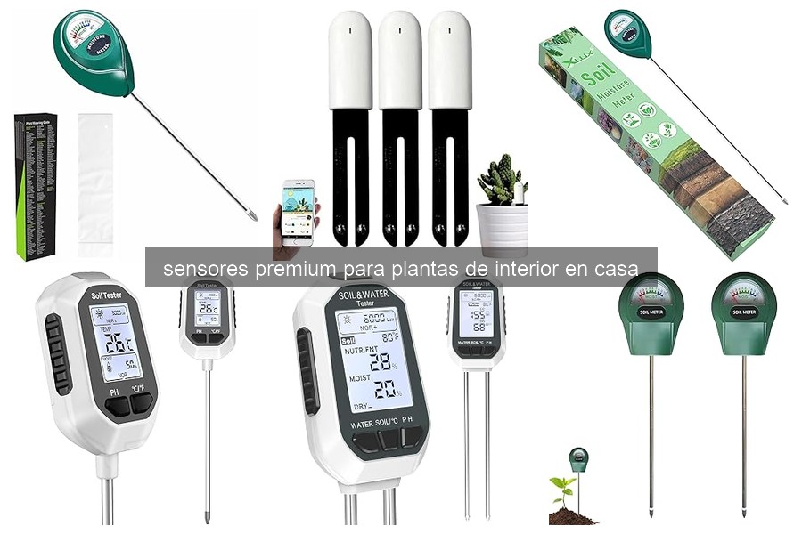 Problemas comunes y soluciones para sensores premium de plantas