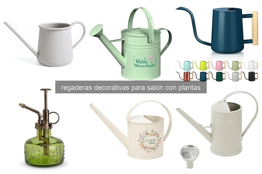 Regaderas Decorativas para Salón: Estilo y Funcionalidad