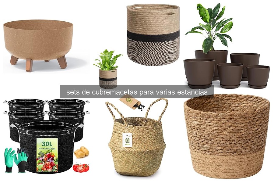 Sets de Cubremacetas para Estancias: Tipos y Estilos