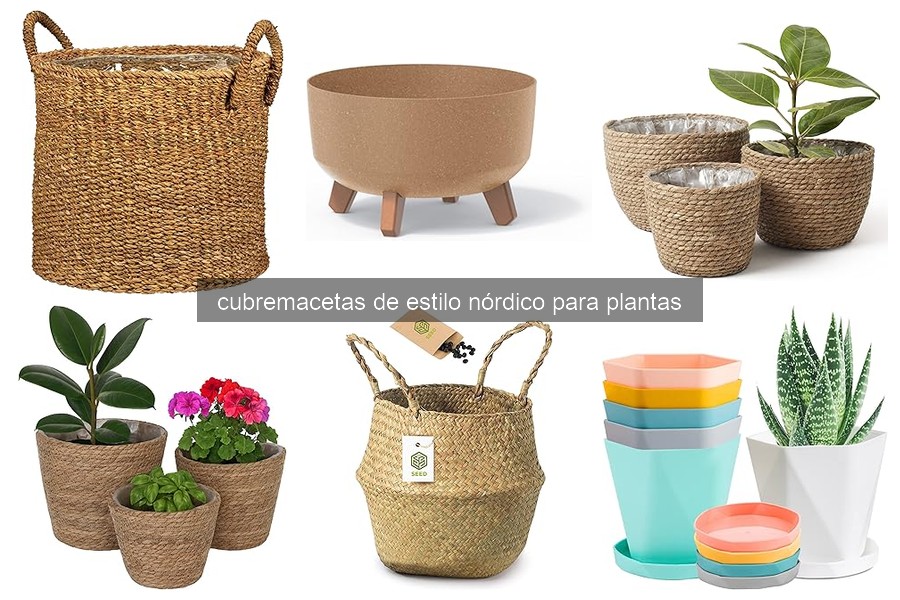 Ventajas de los cubremacetas nórdicos para tu hogar