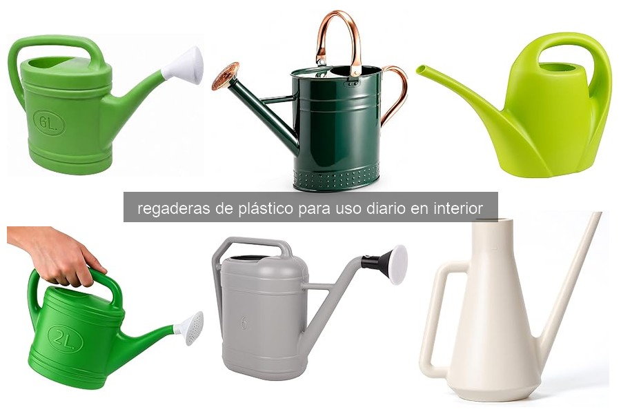 Ventajas y desventajas de las regaderas de plástico para interiores